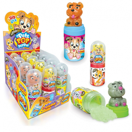 Sucettes Pets Pop Dipper - boîte de 12