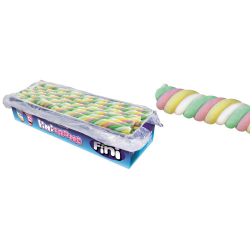 Guimauves géantes olympic twisty vert 67cm - carton de 57