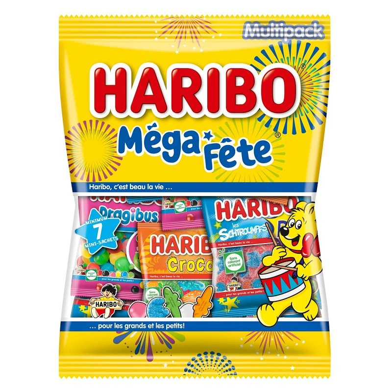 Multipack Méga fête HARIBO - 320g