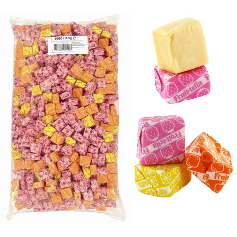 Fruit-tella assortis - sachet de 3kg