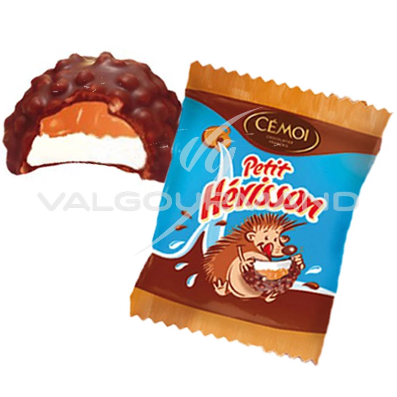 Hérissons chocolat fourrés caramel