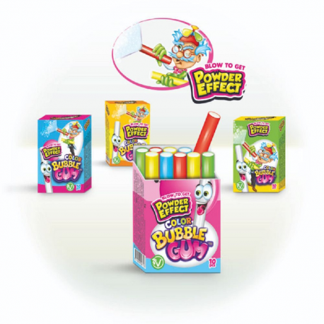 Color pencil gum + effet poudre Johny Bee - boîte de 18