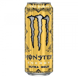 Monster Ultra Gold zero sugar boîte 50cl - 12 canettes