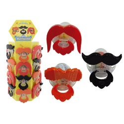 Mustacho pop - présentoir de 24