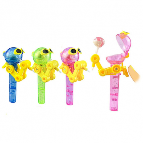 Robot pop sucettes - boîte de 12