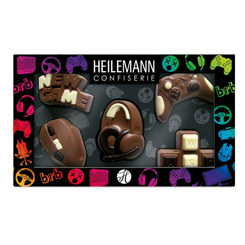 Coffret Manette de jeux vidéos en chocolat