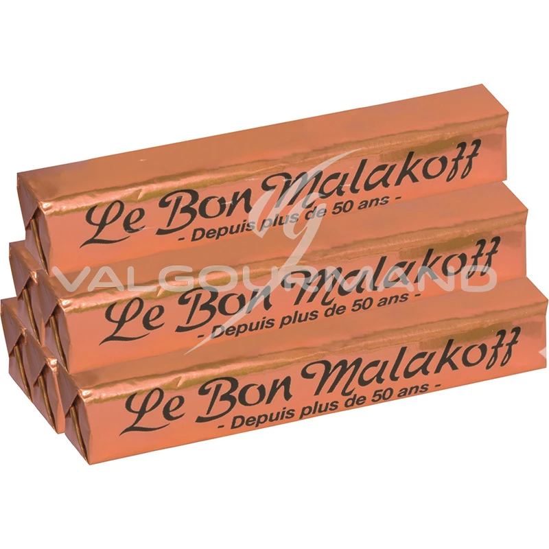 Le bon Malakoff praliné Cémoi 555g  +/- 35 barres chocolat Le bon Malakoff