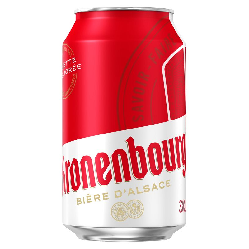 Pack de bière sans alcool 0,4° pur malt, Kronenbourg (12 x 25 cl)