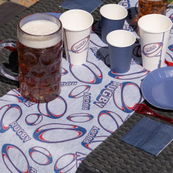 Chemin de table Rugby - pièce