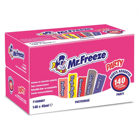 Mr Freeze party 45ml - boîte de 140