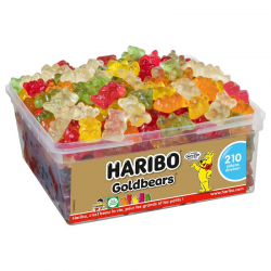 Ours d'Or Goldbears HARIBO - tubo de 210