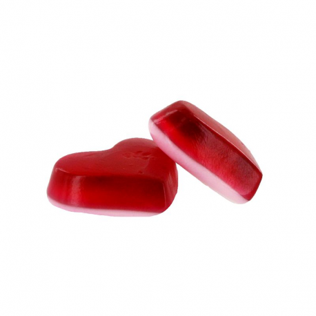 Coeurs Red Love HARIBO - tubo de 150