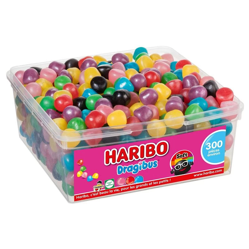 Les bonbons dragéifiés floppy de haribo