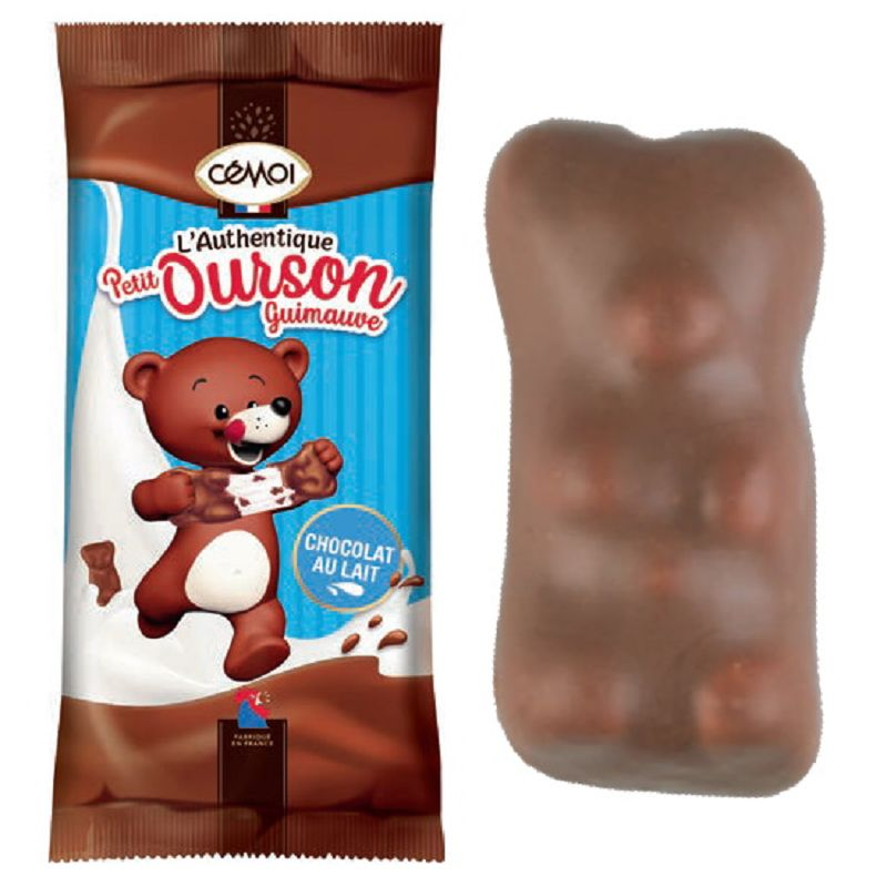 Sucettes Oursons en chocolat