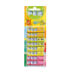 Pez blister de 8 recharges exotic mix - le lot de 12