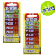 Pez blister de 8 recharges fruits - le lot de 12