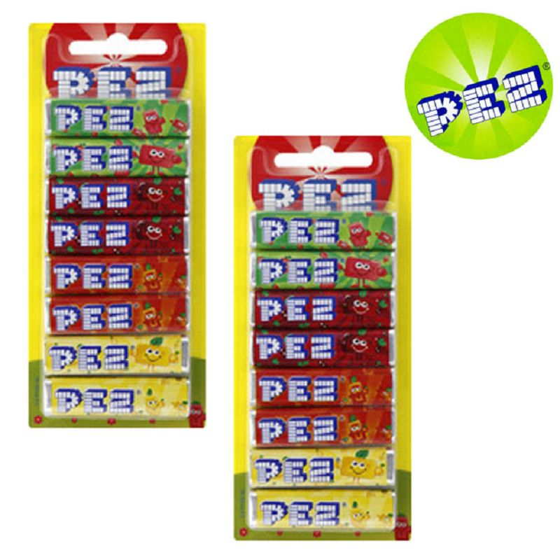 Achat PEZ BLISTER 8 RECHARGES de bonbons Pez Goût COLA en gros