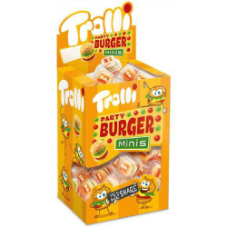Mini burgers en confiserie 10g - boîte de 80