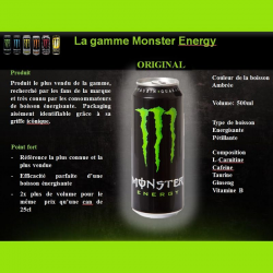 Monster Energy - 24 canettes de 50 cl
