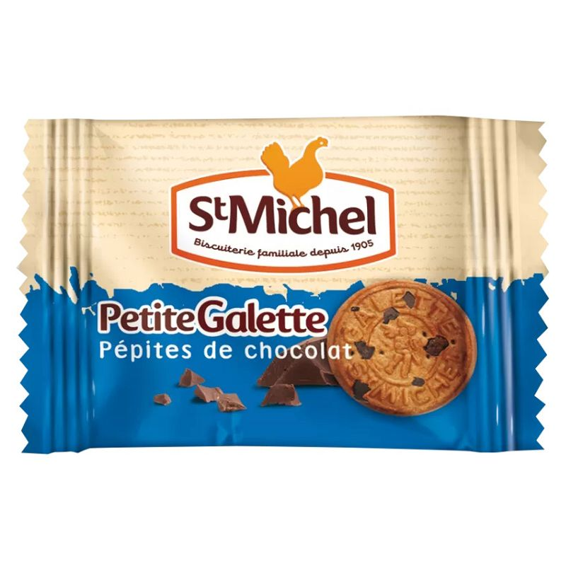 Petites galettes pépites de chocolat St Michel - boîte de 200