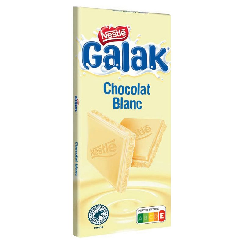 Tablette de Chocolat Blanc - Crunch
