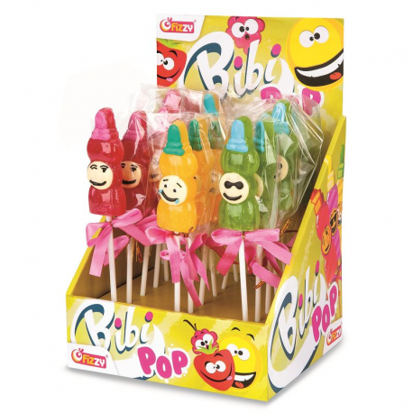 Sucettes Bibi Pop Fizzy - boîte de 18