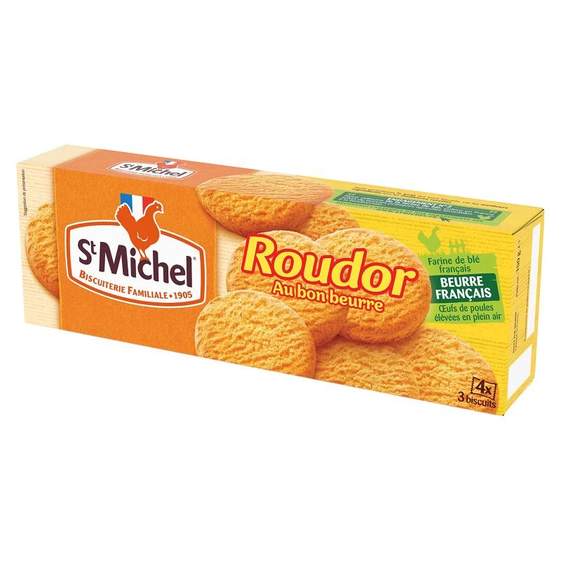 Biscuit Roudor palets bretons St Michel 150g - 18 paquets