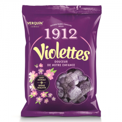 Bonbons à la Violette 150g - 12 sachets
