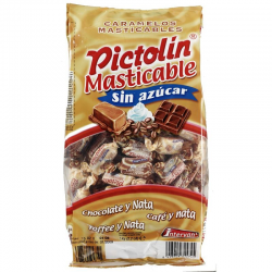 Caramels chocolat café crème SANS SUCRES - 1kg
