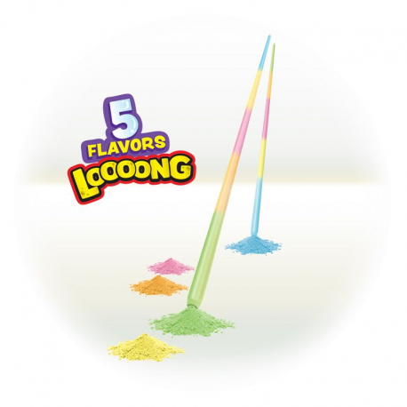 Pailles fruits straws 49cm - boîte de 150