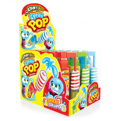 Spray pop Johny Bee - boîte de 18