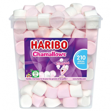 Chamallows l'Original HARIBO - tubo de 210