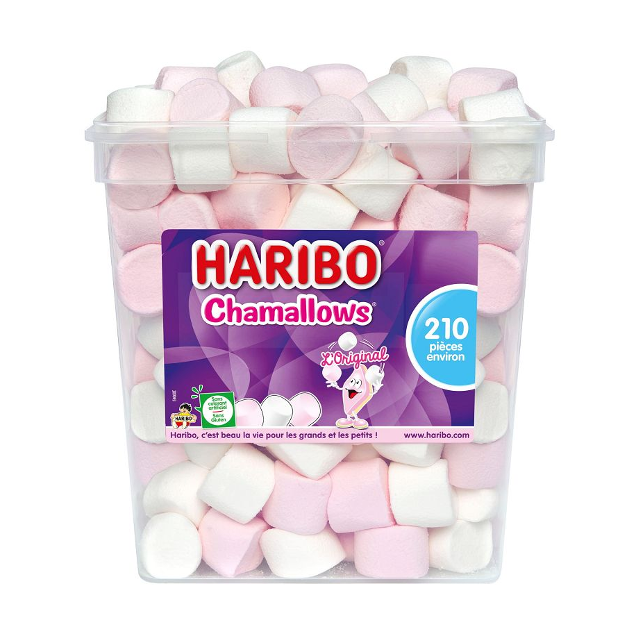 Chamallow original HARIBO - tubo de 210