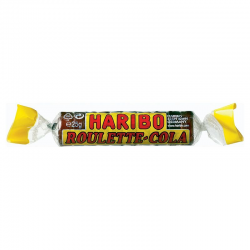 Roulettes happy cola HARIBO - tubo de 45
