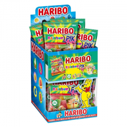 DELIR PIK HARIBO 4 sachets de 120 gr = 480g 