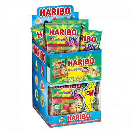 Rainbow Pik HARIBO 40g - 30 sachets