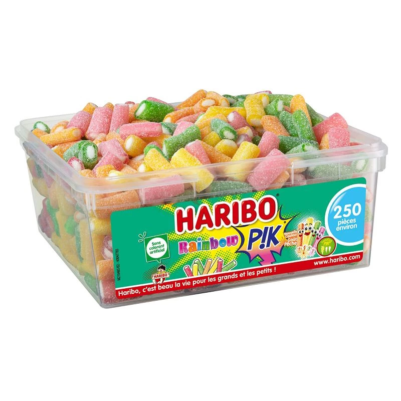 Rainbow Pik Haribo 1 kg - Marlie confiseries