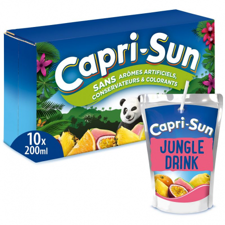 Capri-Sun Jungle 20cl - 10 poches