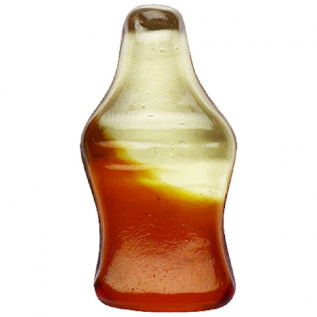Bouteilles Happy cola lisses HARIBO 120g - 30 sachets