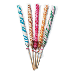 Sucettes foraines Tortillon GM assorties 80g - Les 50