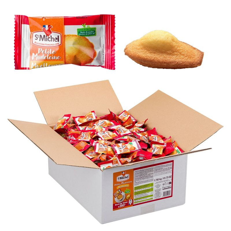 Petites madeleines St Michel 5g - caisse de 350