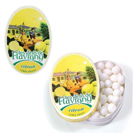 Boîtes collection Flavigny CITRON 50g - lot de 2