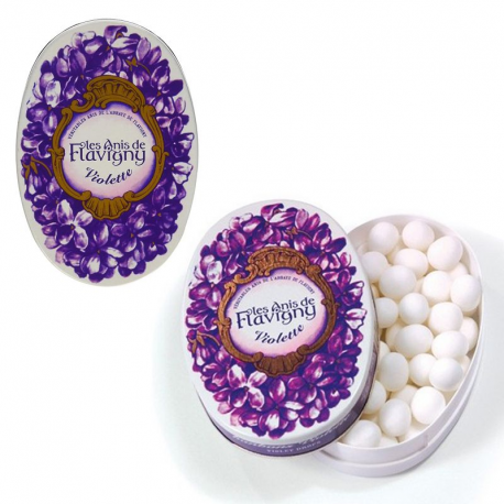 Boîtes collection Flavigny VIOLETTE 50g - lot de 2