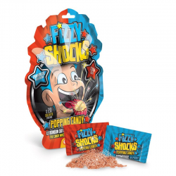 Fizzy Shocks popping candy - Boîte de 16