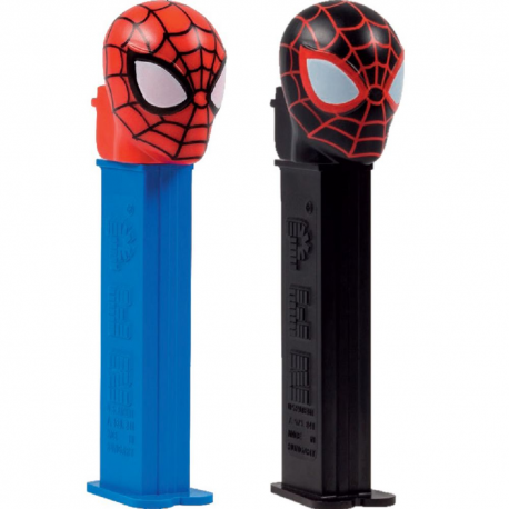 Pez Figurine Spiderman + 1 recharge - le lot de 12