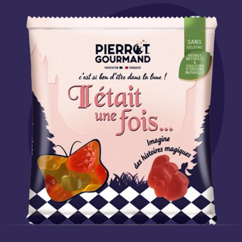 Pâte d'amande, assortiment de petits fruits doux 15g (vrac 2kg)