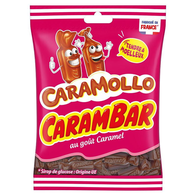 Carambar sachets Caramollo Caramel 100g - carton de 16