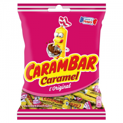 Carambar sachets goût caramel 130g - carton de 24