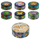 Boîte métal Animaux Emoji garnie de biscuits - 150g
