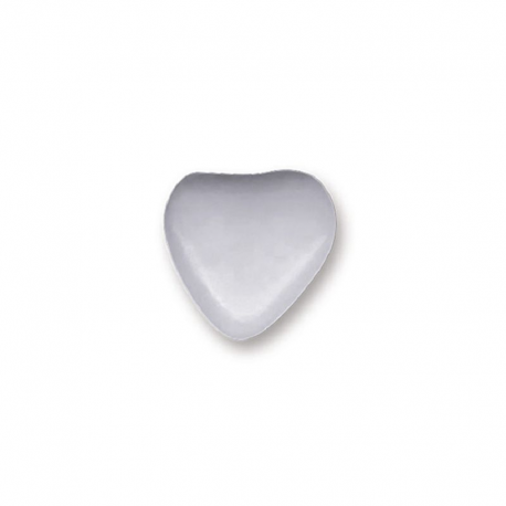 Mini Coeurs Dragées chocolat GRIS LUNE - 500g